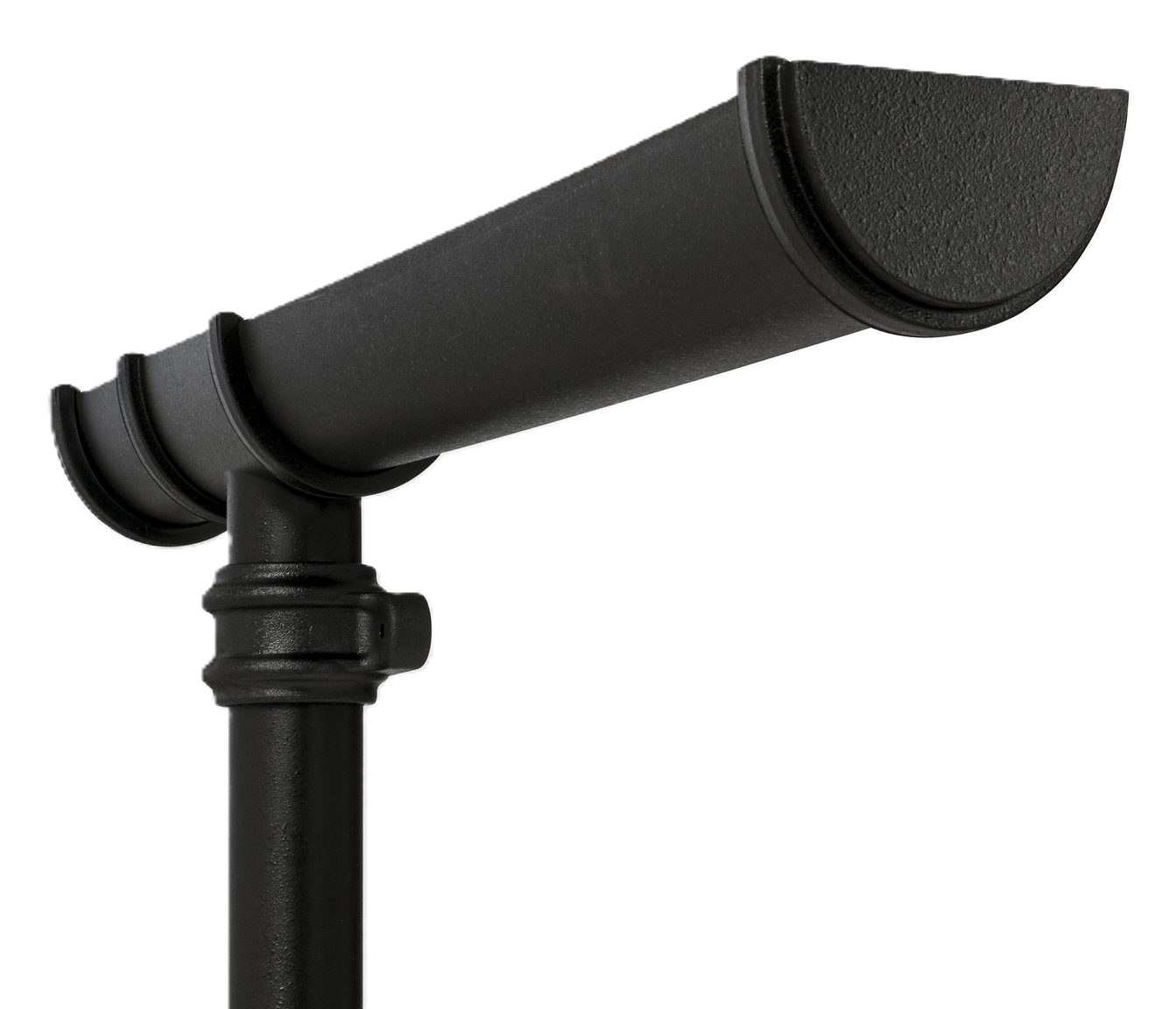 Black Cast Iron Effect Guttering